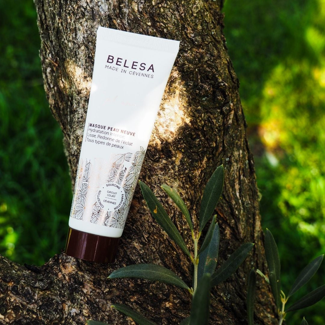 masque - visage - cou- contour-des yeux - tous types de peau - soins - belesa - made in France