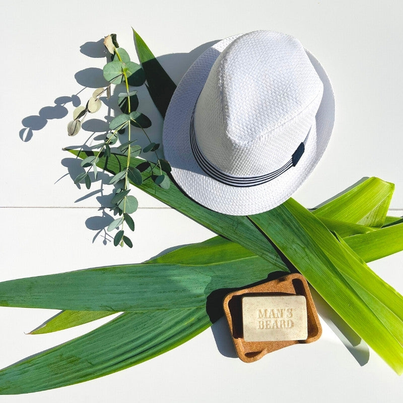 Coffret porte savon en liège et savon solide Coconut - idée cadeau made in France