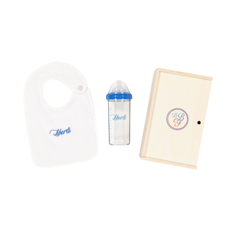 Coffret de naissance Le biberon français - Liberty - Made in France