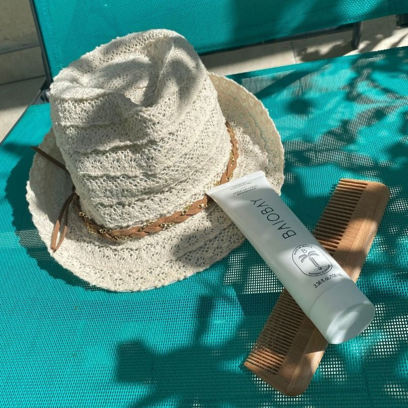 coffret - soins - huile - baume - peigne - femme - vacances - cadeaux - made in France