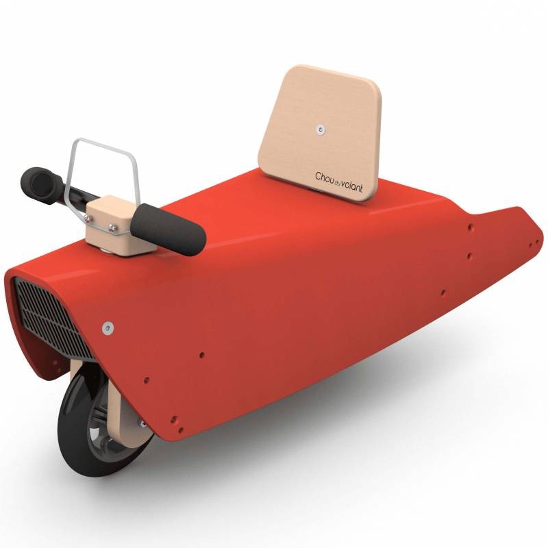 Porteur draisienne voiture - 3 jouets en 1 ROUGE