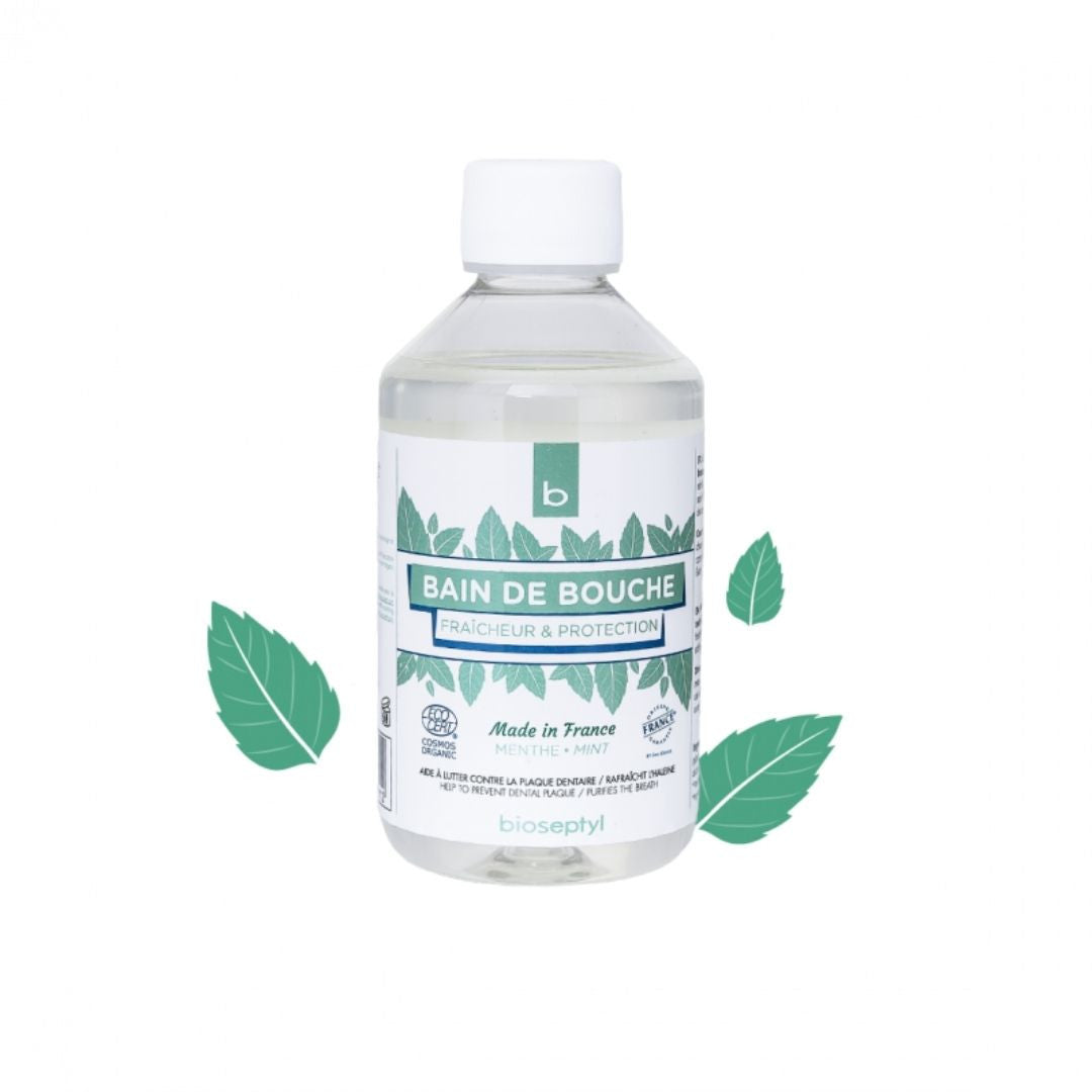 bain de bouche - made in France - naturel - menthe - bio