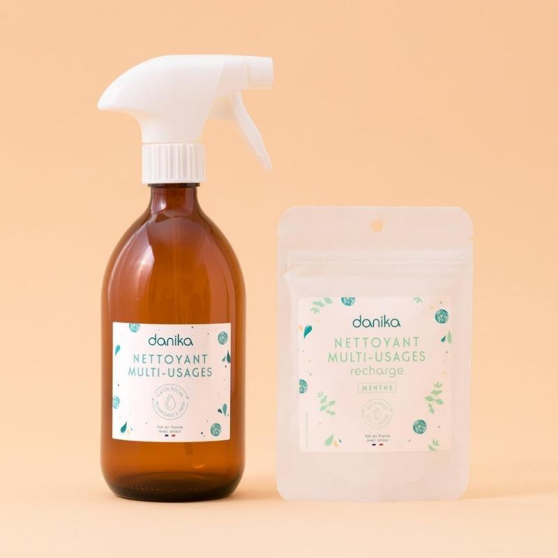 Lot Nettoyant Multi-Usages fabriqué en France, Vegan et Cruelty Free.