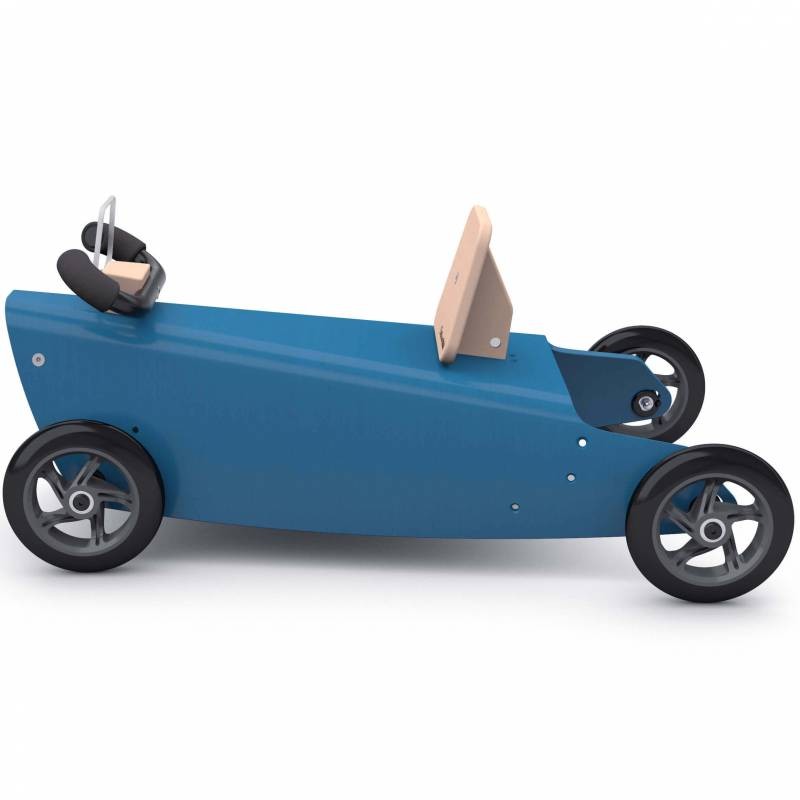Porteur draisienne voiture - 3 jouets en 1 BLEU FONCE