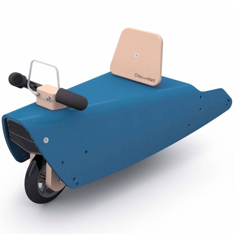 Porteur draisienne voiture - 3 jouets en 1 BLEU FONCE