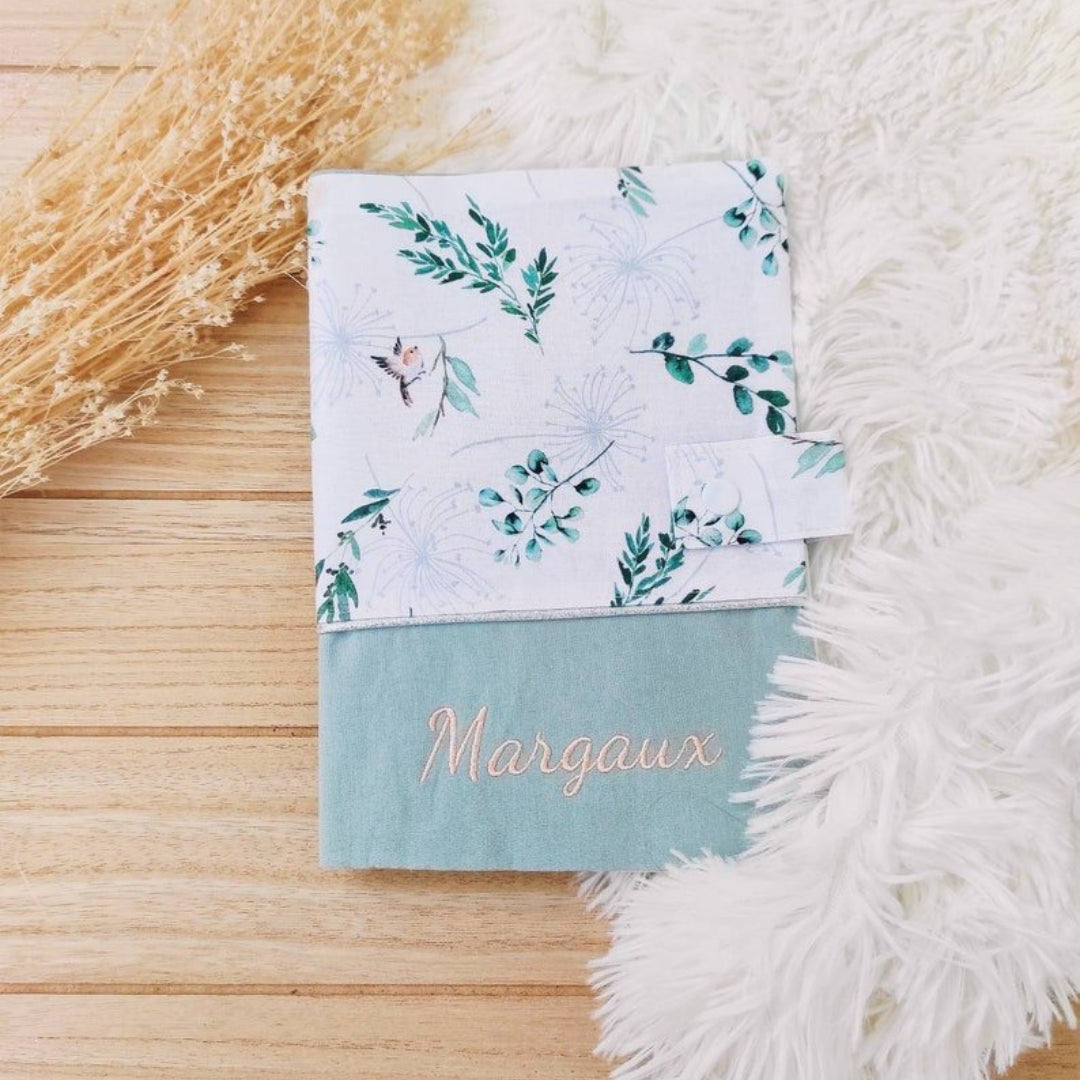 Protège carnet de santé collection Eucalyptus - Mar & Clo