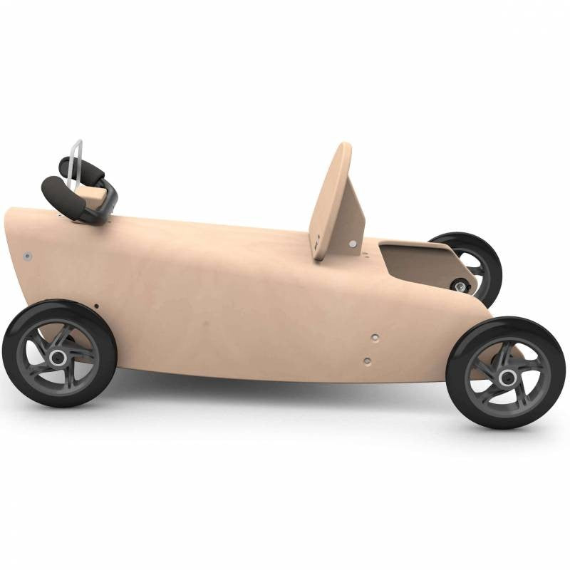 Porteur draisienne voiture - 3 jouets en 1 MARRON