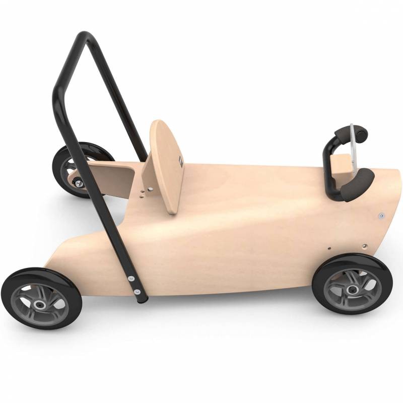 Porteur draisienne voiture - 3 jouets en 1 MARRON