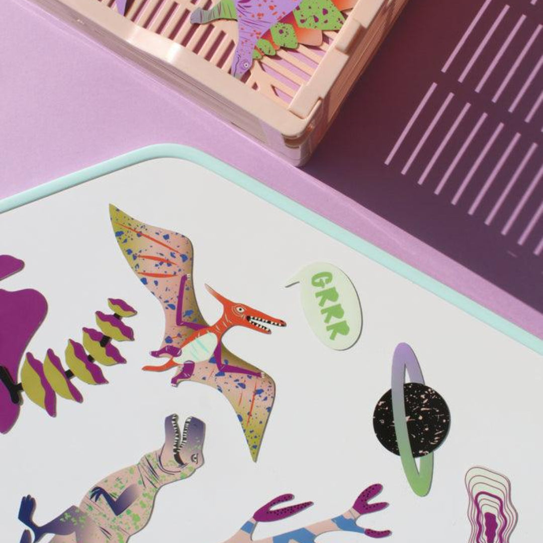 Magnets Dinosaures pour enfants - Ma cabane à reves
