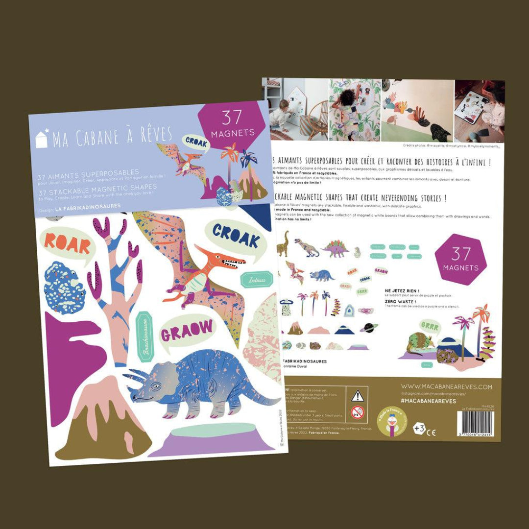 Magnet enfant made in France - Ma cabane à rêves