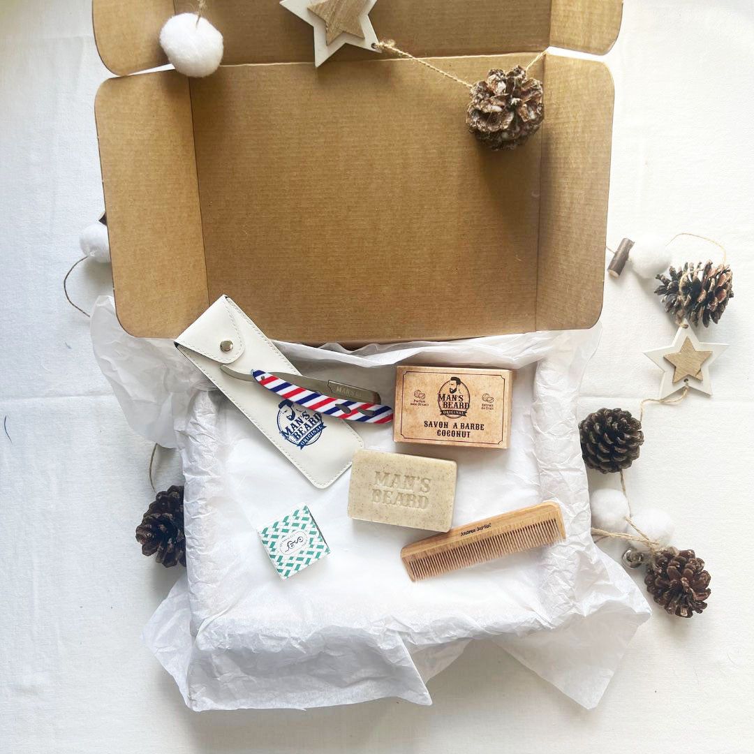 Box cadeaux made in France "Je prends soin de ma barbe" - ETHIQ FRANCE