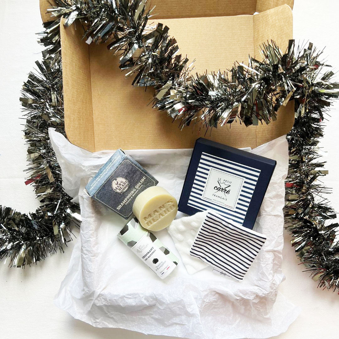 Coffret cadeaux made in France pour homme "Des soins green pour lui" - ETHIQ FRANCE