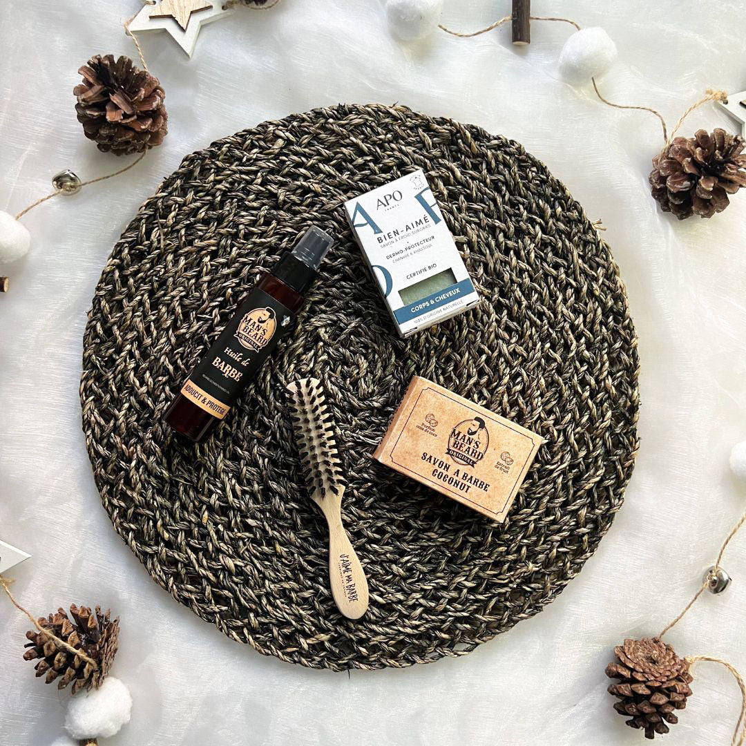 Coffret pour homme "Une barbe hydratée" - cosmétique bio pour homme - ETHIQ