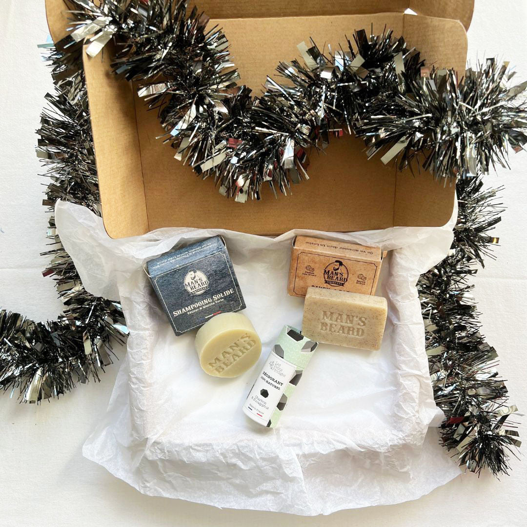 Coffret beauté "Routine pour lui" - cosmétique bio et zéro déchet - Coffret cadeaux ETHIQ