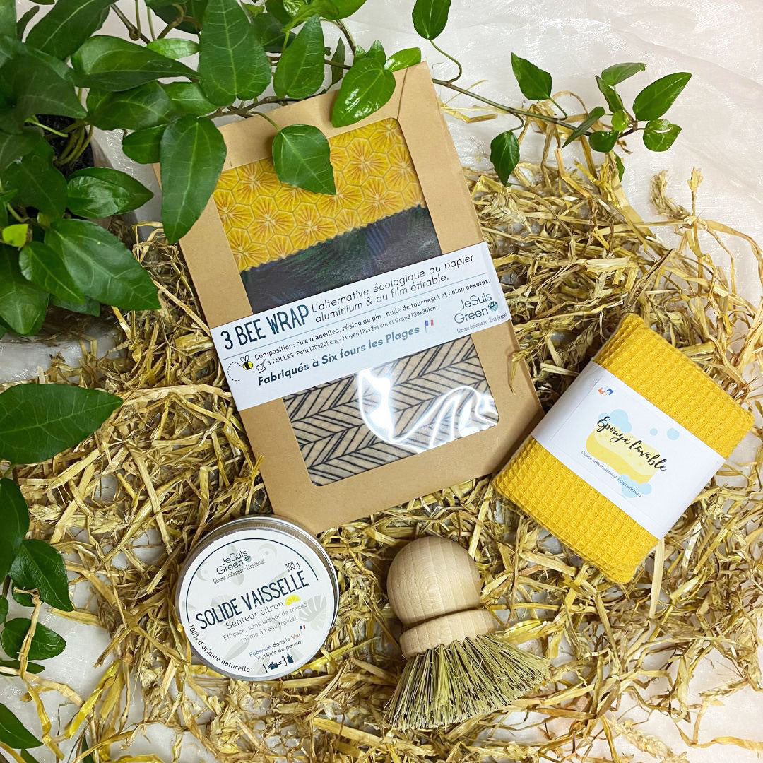 Coffret "Mes Débuts En Zéro Déchet" By ETHIQ option brosse - Maison durable et ecoresponsable