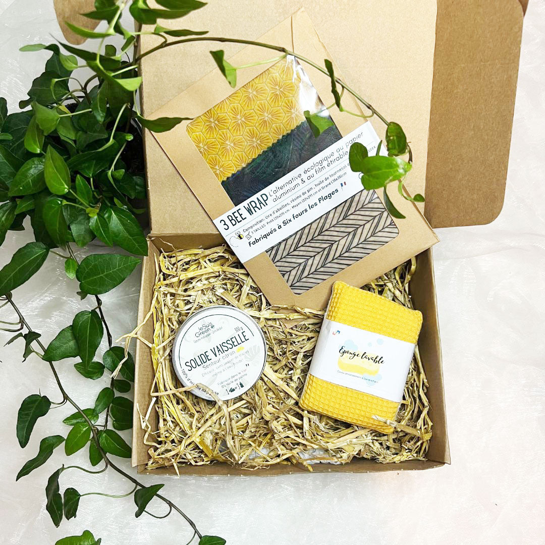 Coffret "Mes Débuts En Zéro Déchet" By ETHIQ bleu - Maison durable et ecoresponsable
