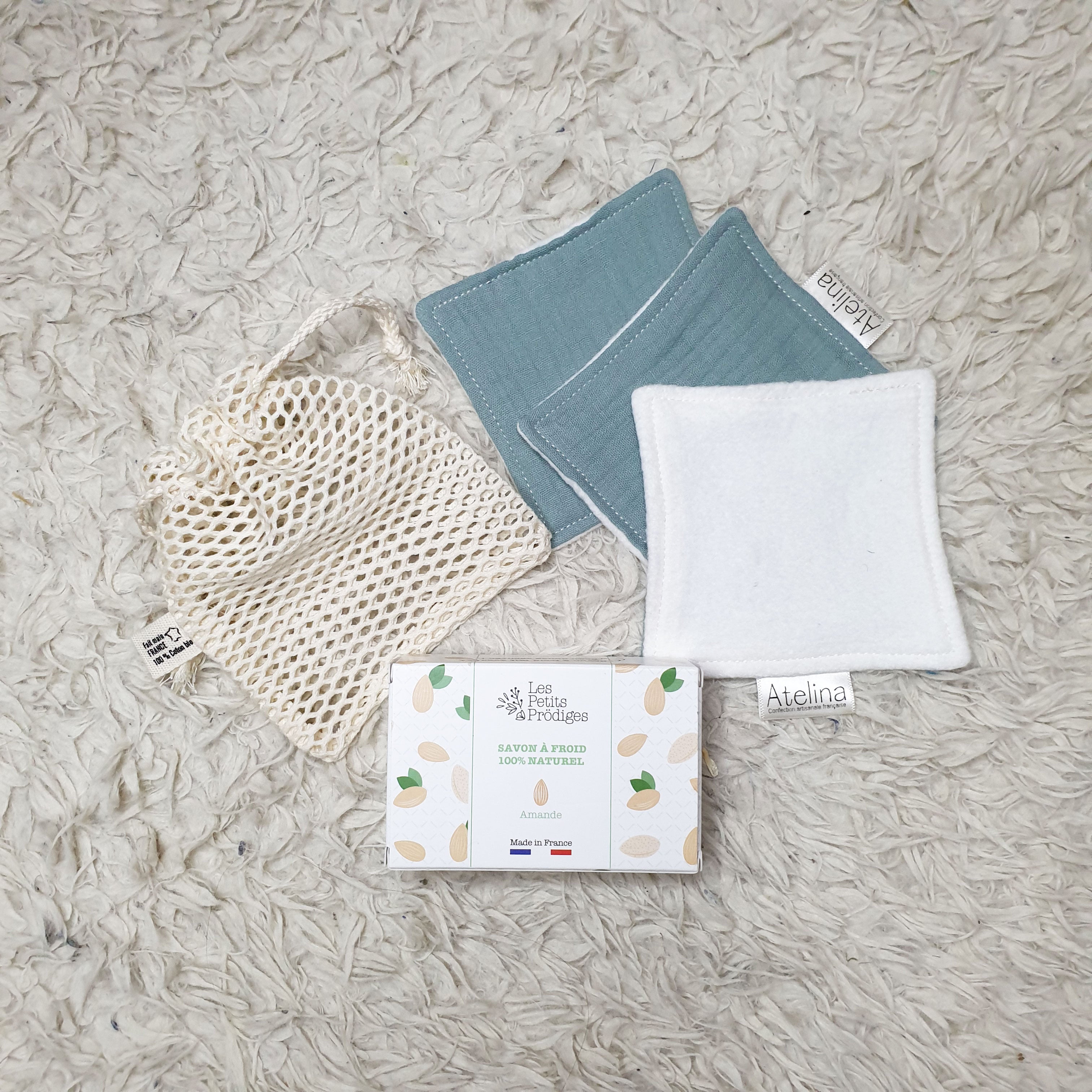 coffret-zero-dechet-savon-filet-lingettes-bleues