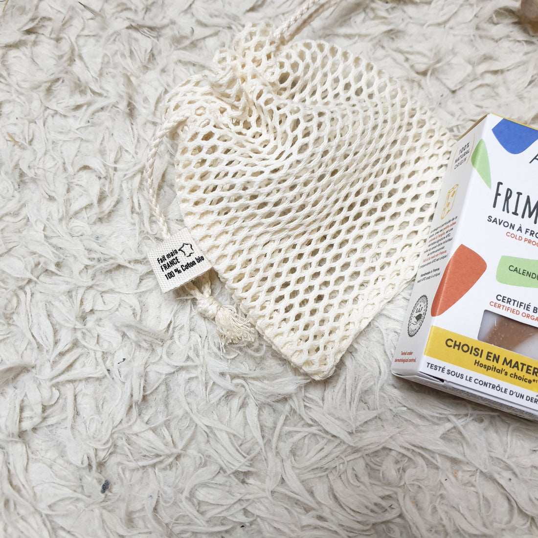 Filet à savon "Sauve-Savon" made in France - Accessoire beauté Chamarrel