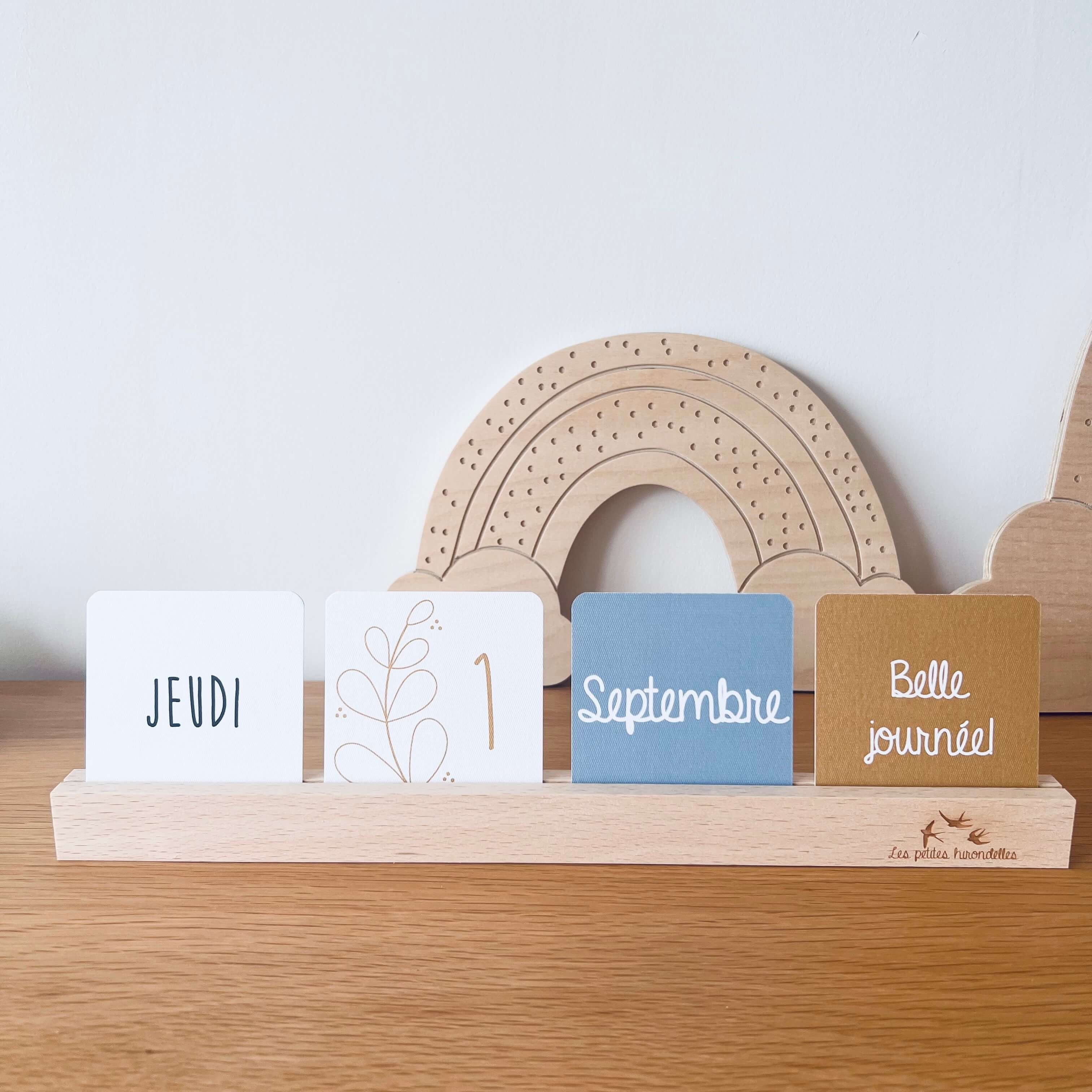Cartes calendrier - Décoration murale Les Petites Hirondelles
