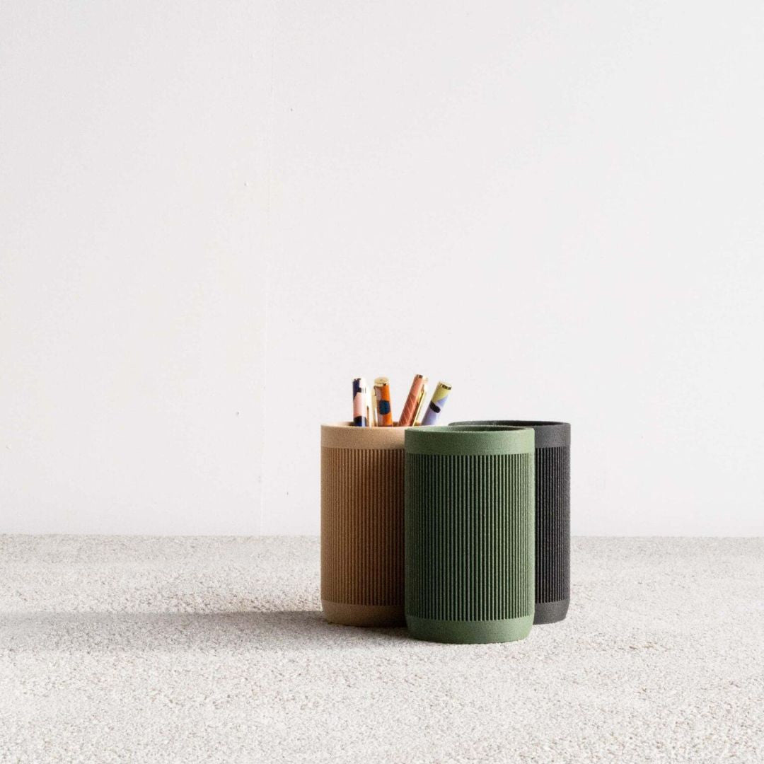 Porte crayon 3 couleurs - Accessoire de bureau Minimum design