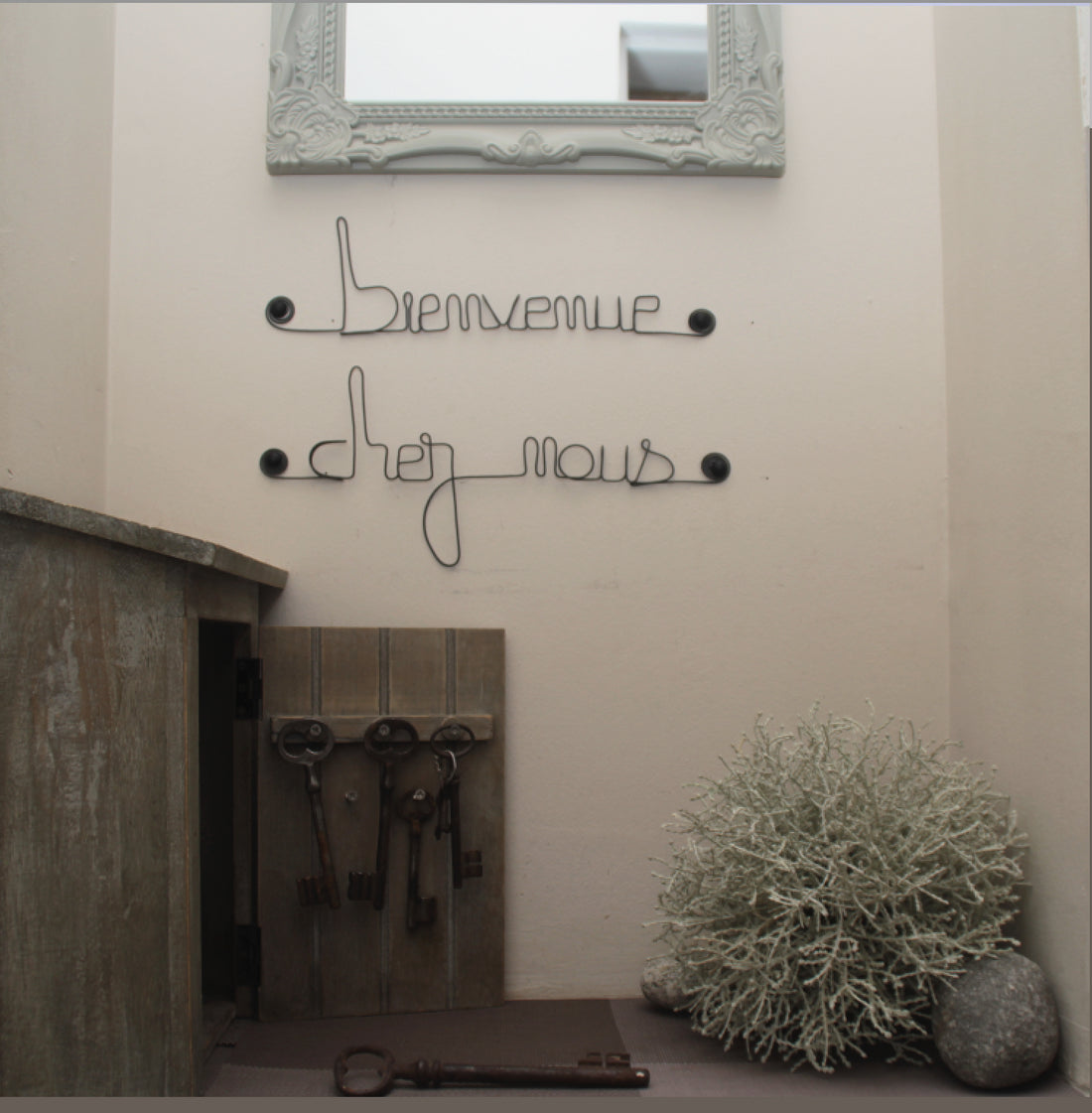 "Bienvenue chez nous" - Bijoux de mur