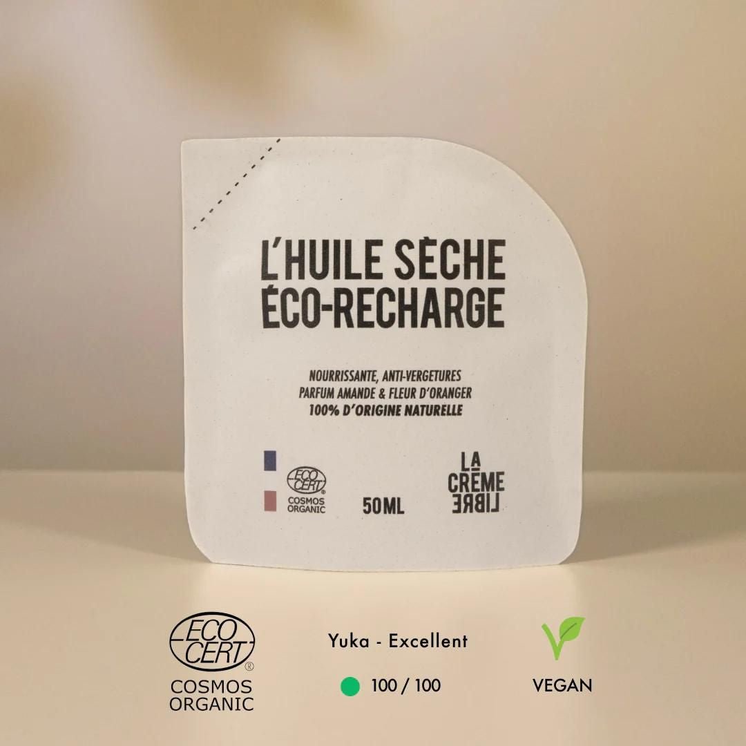 Éco-recharge huile sèche - La Crème Libre