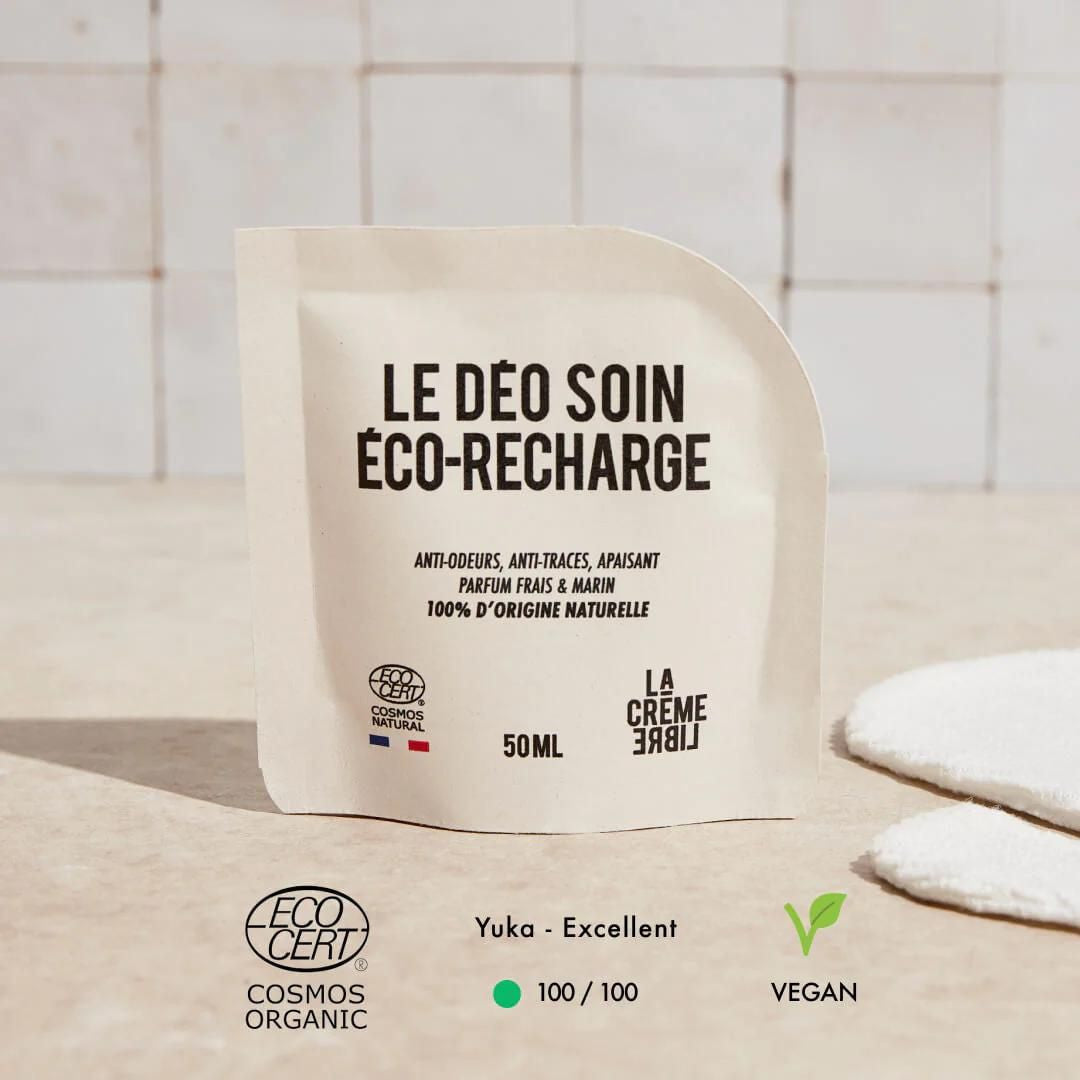 Éco-recharge déo soin - La Crème Libre
