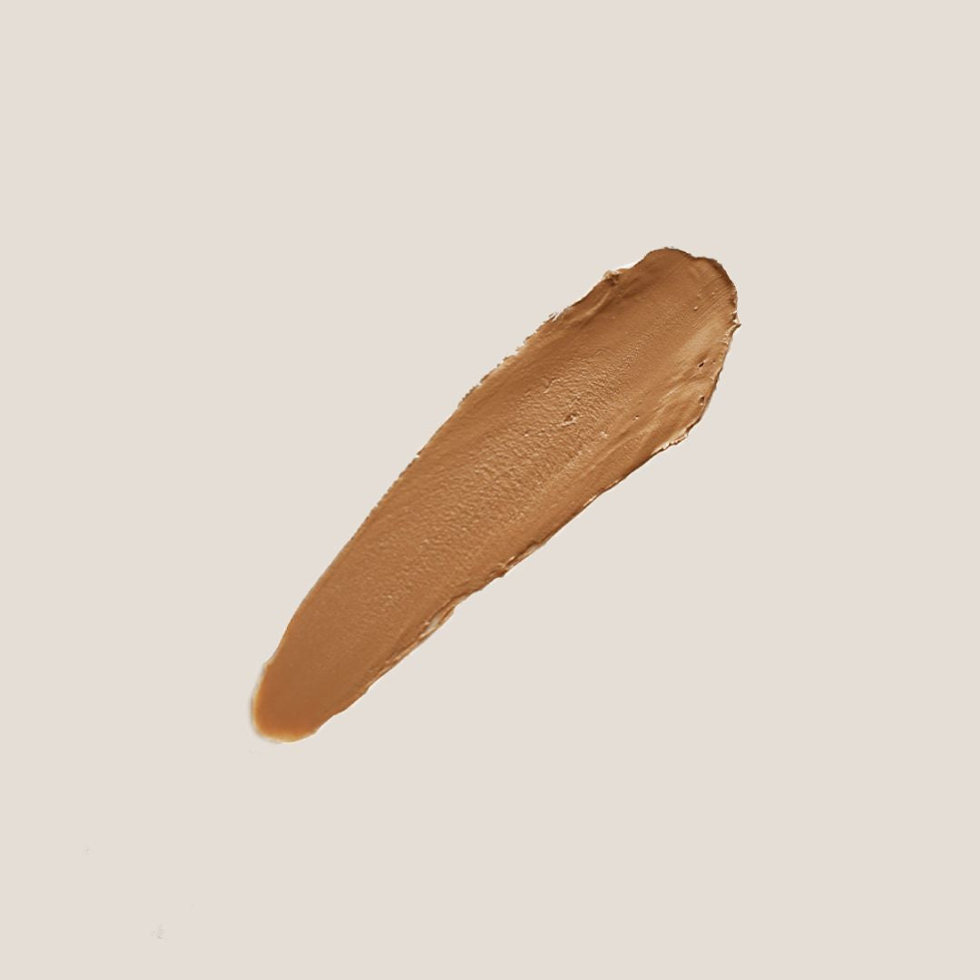swatch ombre à paupières "Brun roche"
