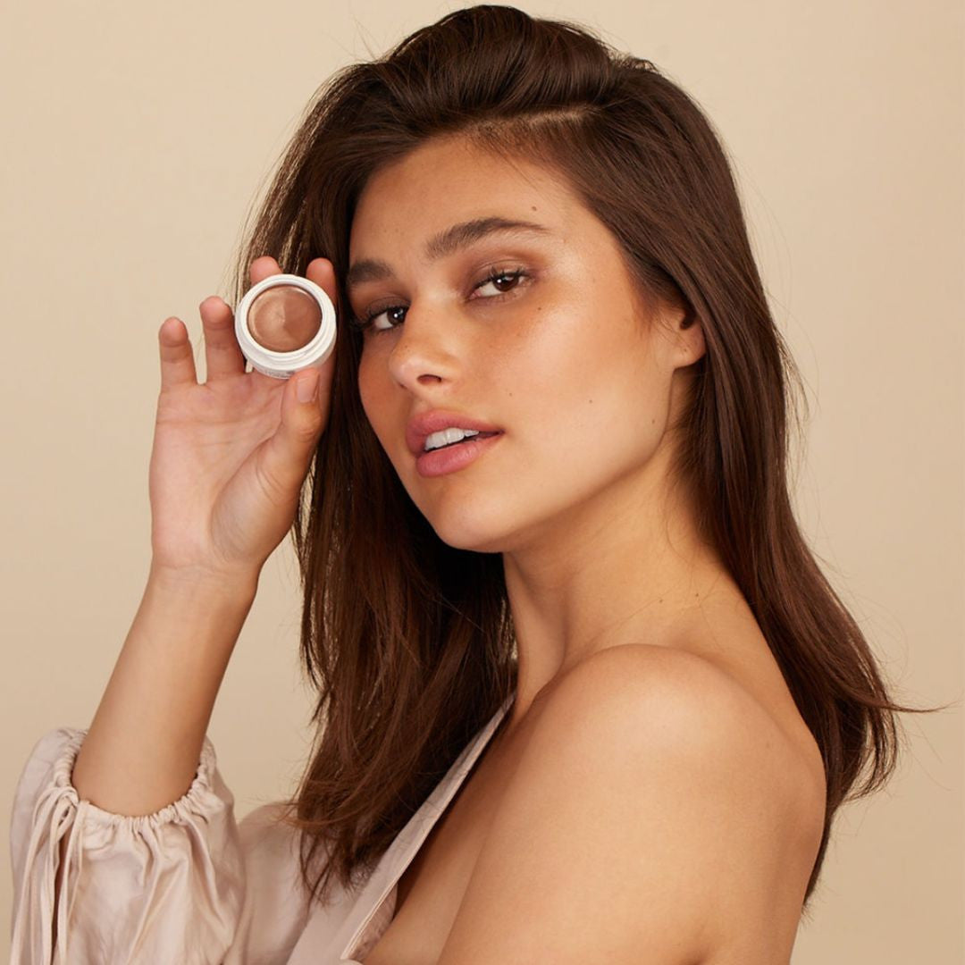 Ombre à paupières en crème teinte "Taupe Quartz"