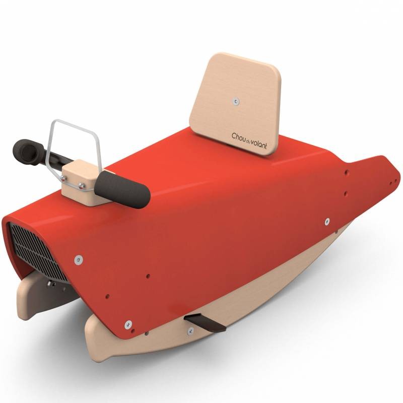 Jouet voiture 5 fonctions en 1 ROUGE