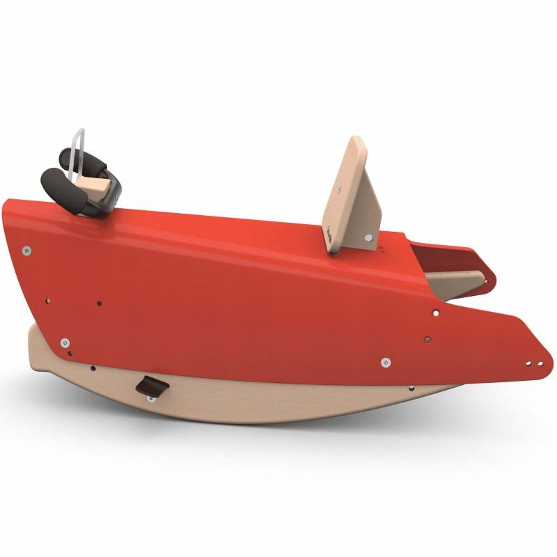 Jouet voiture 5 fonctions en 1 ROUGE