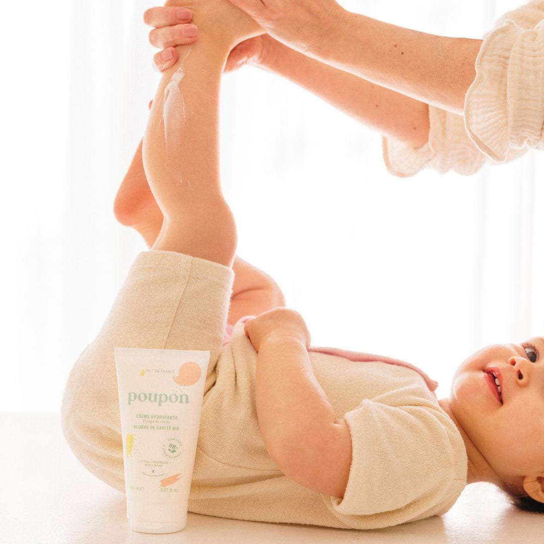 Coffret soin bébé Instant Douceur - cosmétique bio pour bébé Poupon