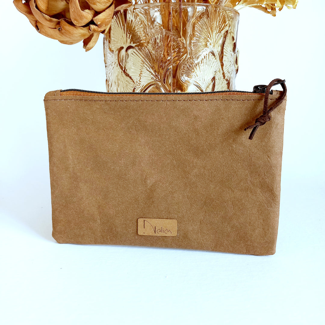 Une jolie pochette zippée éco-responsable - Néliès