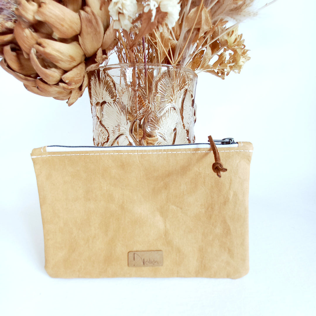 Une jolie pochette zippée éco-responsable - Néliès