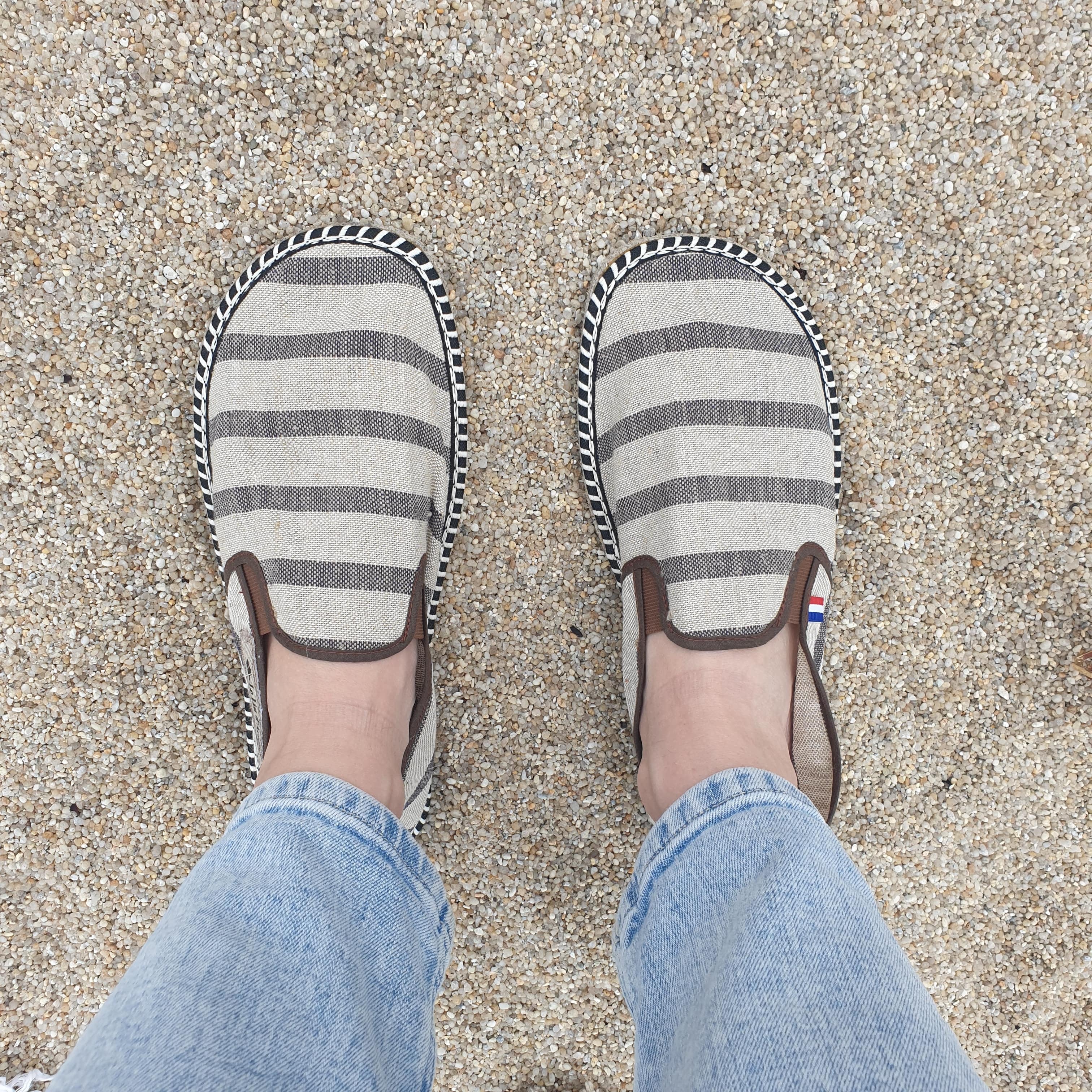 Espadrilles marrons - Le Lin d&