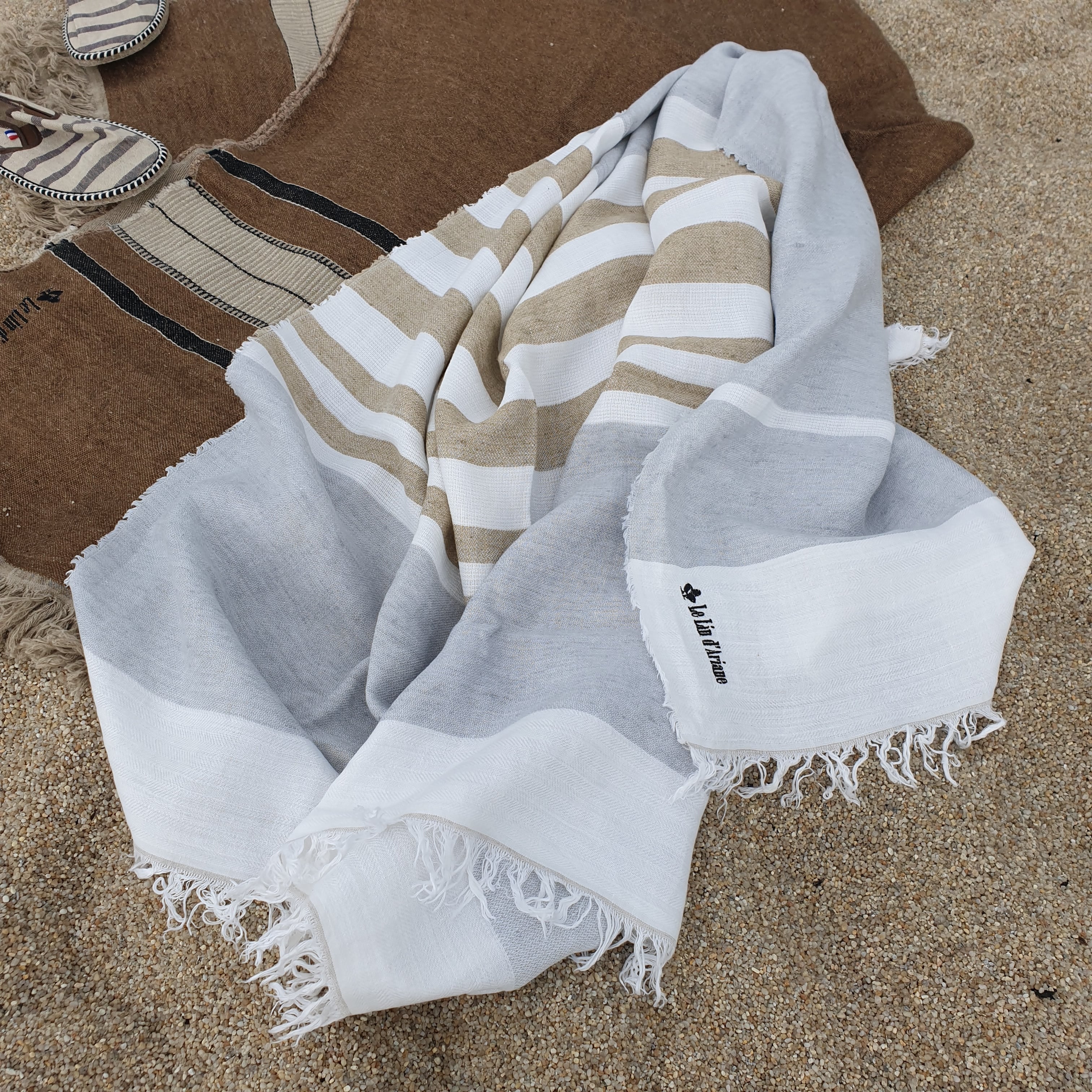Fouta éco-responsable - Le Lin d&