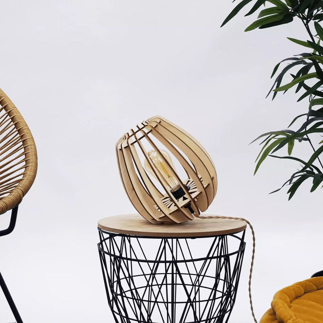 Lampe à poser atome made in france - Atelier Loupiote