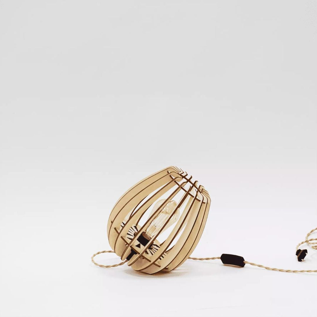 Lampe à poser atome - Atelier Loupiote