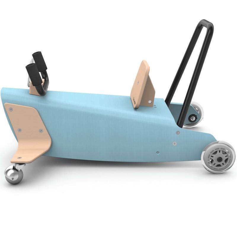Porteur avion - 2 jouets en 1 BLEU CIEL