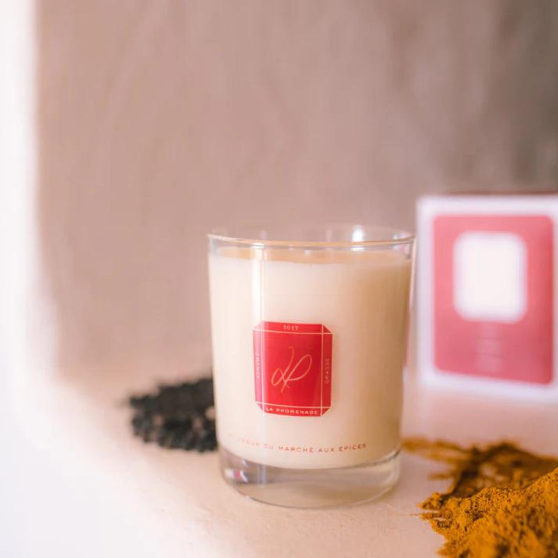 Bougie Parfumée "Au coeur du marché aux épices" - La Promenade - Made In France