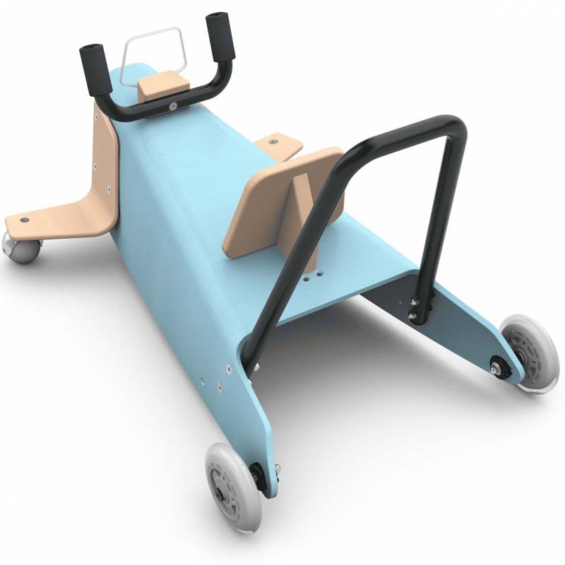 Porteur draisienne avion - 3 jouets en 1BLEU CIEL