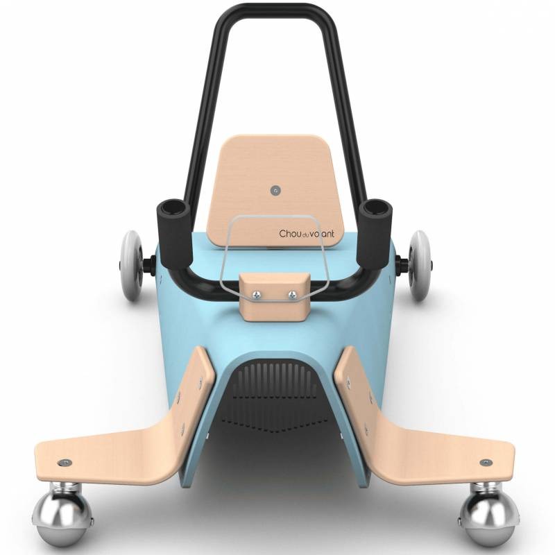 Porteur draisienne avion - 3 jouets en 1BLEU CIEL