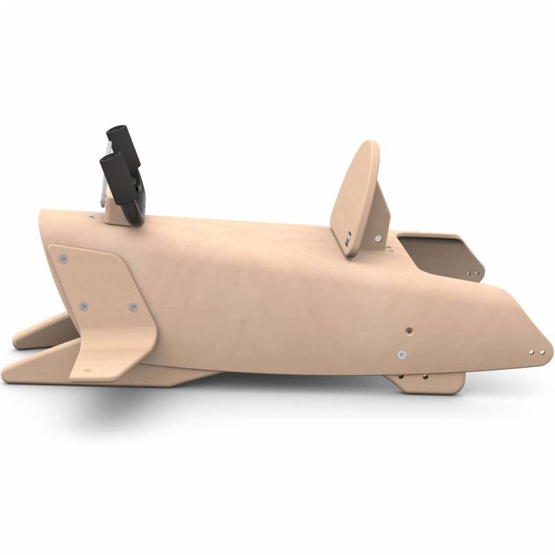 Bascule + porteur + draisienne Avion 5 en 1 marron