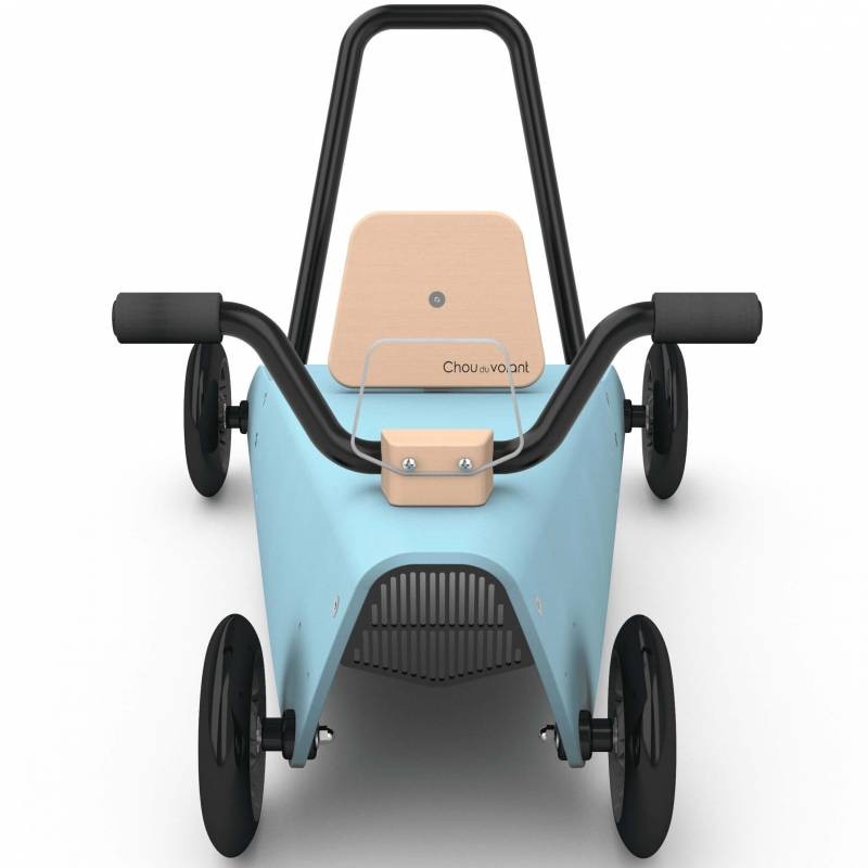 Porteur quad - 2 jouets en 1 bleu ciel