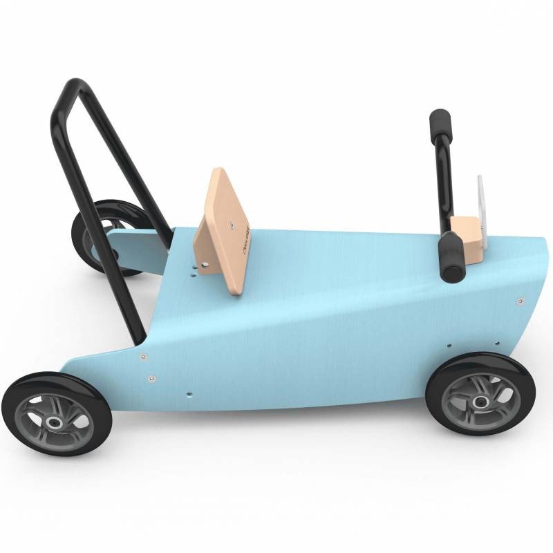 Porteur quad - 2 jouets en 1 bleu ciel