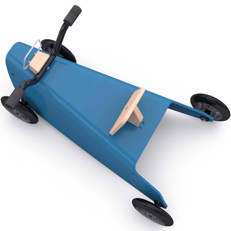 Porteur quad - 2 jouets en 1 bleu foncé