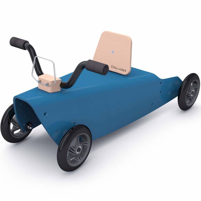 Porteur quad - 2 jouets en 1 bleu foncé