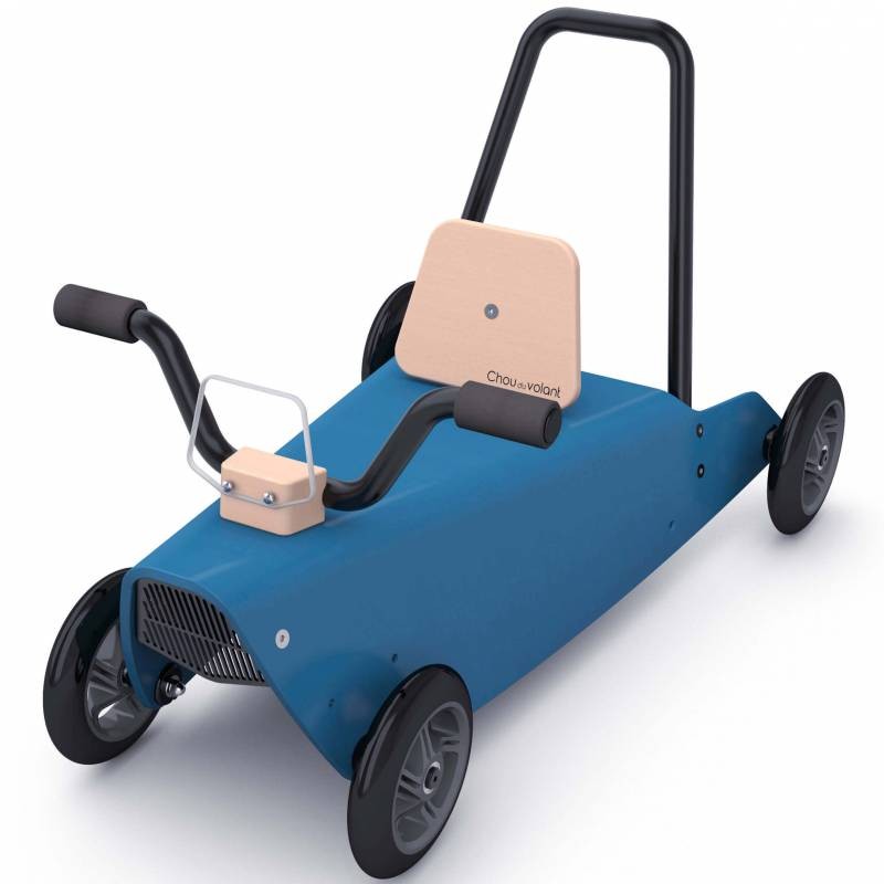 Porteur quad - 2 jouets en 1 bleu foncé