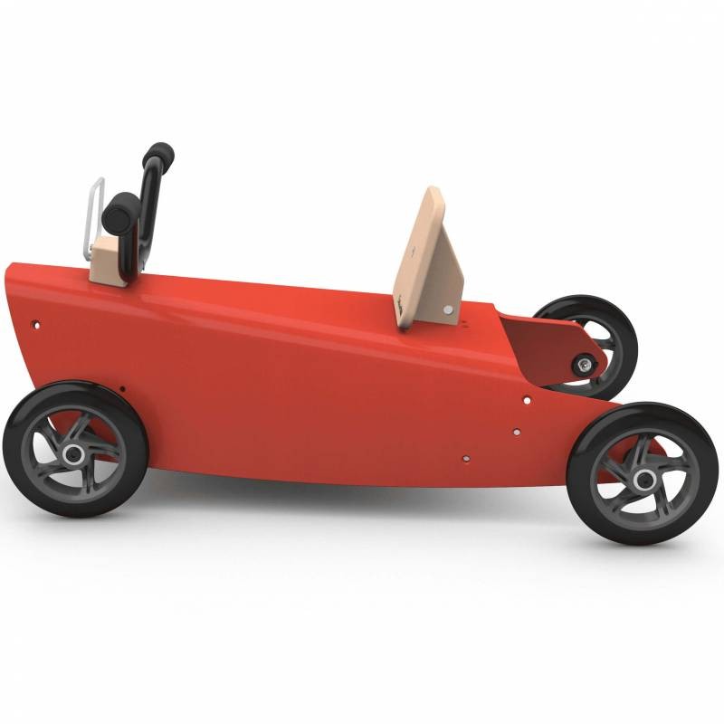 Porteur quad - 2 jouets en 1 rouge