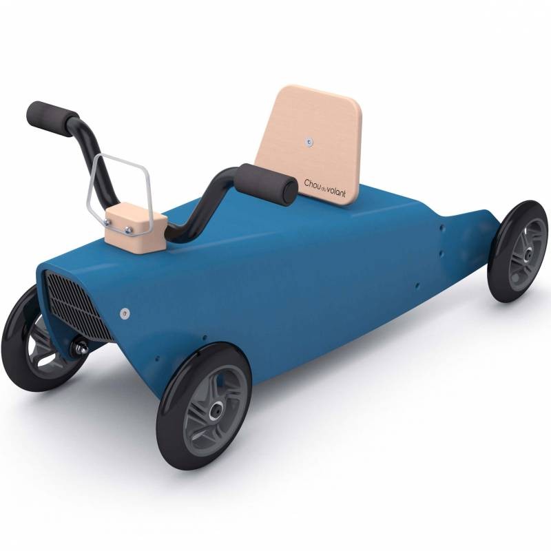 Bascule + porteur + Draisienne Quad 5 en 1 bleu foncé